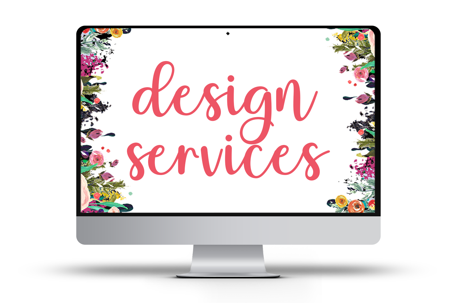 design services computer mock_